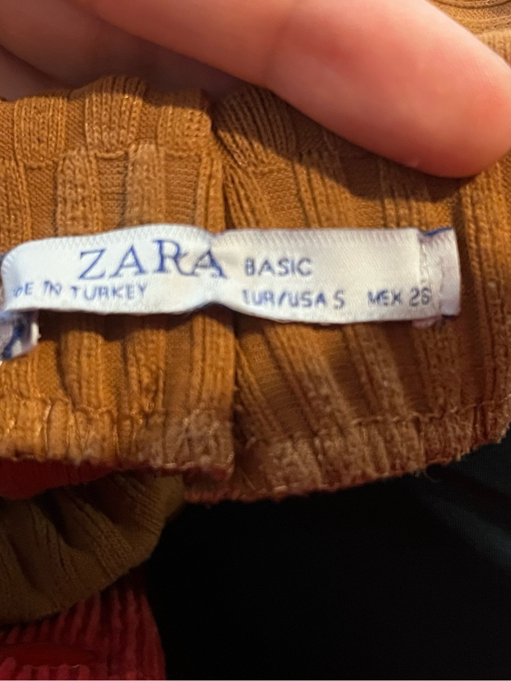 Zara Basic cotton/spandex mix flared yoga pants